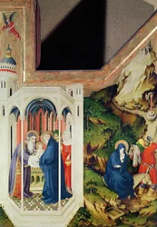 Altarpiece of the Chartreuse de Champmol (detail)